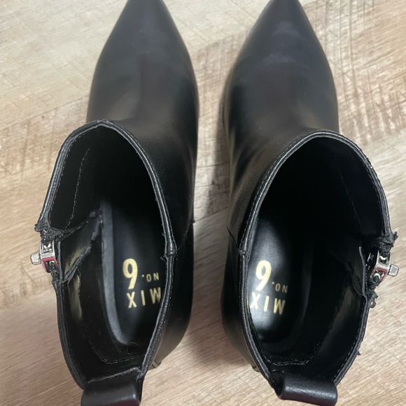 Mix no.6 collection Thiama | Bootie | size 7 1/2 | black leather boots - Picture 7 of 7